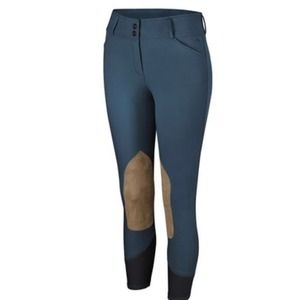 R.J. Classics Gulf Natural Rise Front Zip Breech * Marine Green, Size 32 WOM8228
